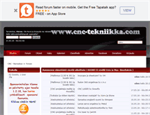 Tablet Screenshot of cnc-tekniikka.com